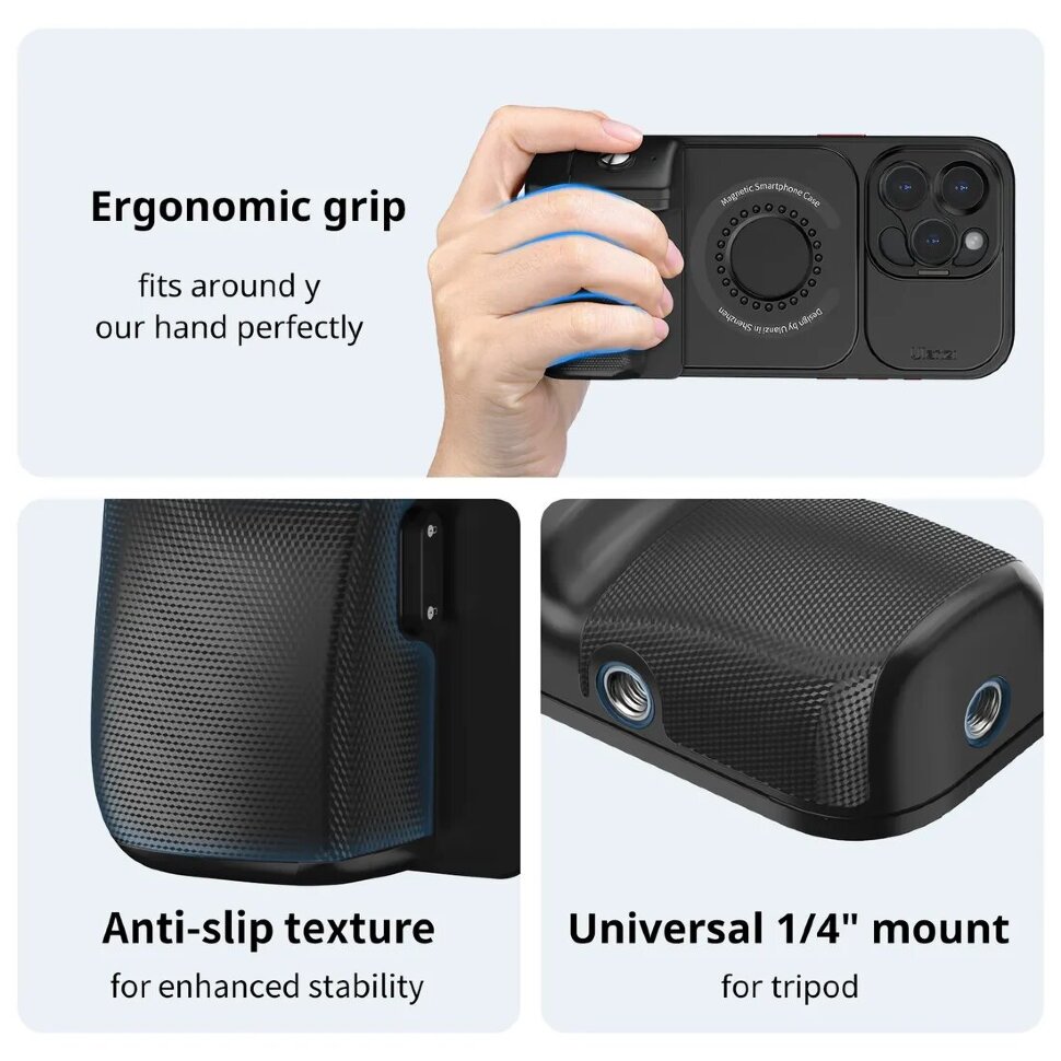 Чехол Ulanzi O-LOCK для iPhone 15 Pro Чехол Ulanzi O-LOCK для iPhone 15 Pro