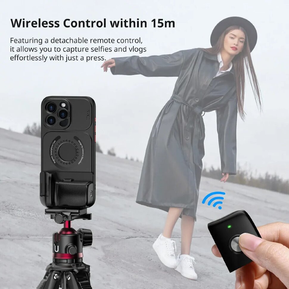 Чехол Ulanzi O-LOCK для iPhone 15 Pro Max Чехол Ulanzi O-LOCK для iPhone 15 Pro Max