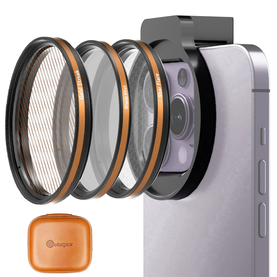 Комплект светофильтров FotorGear Pro II Cinematic Bundle 58мм (3шт)  + phone adapter