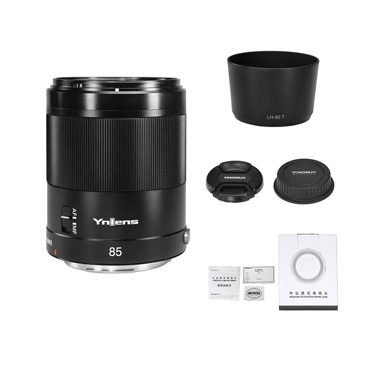 Объектив Yongnuo YnLens YN85mm F1.8R DF DSM II RF Объектив Yongnuo YnLens YN85mm F1.8R DF DSM II RF