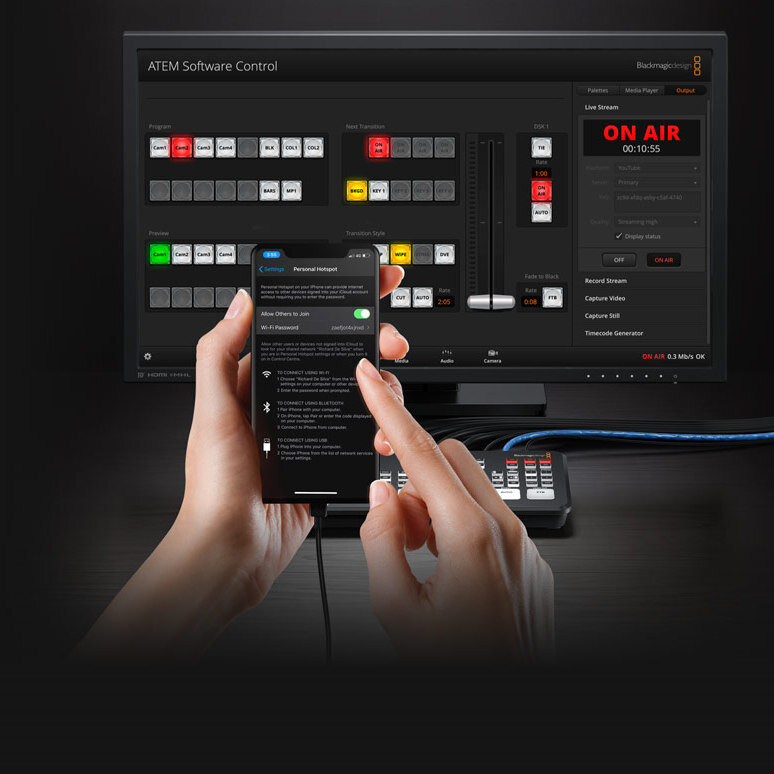 Видеомикшер Blackmagic ATEM SDI Extreme ISO Switcher Видеомикшер Blackmagic ATEM SDI Extreme ISO Switcher
