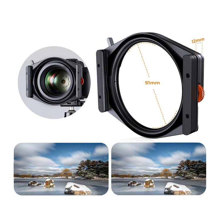 Система установки светофильтров K&F Concept Nano-X Pro Kit (CPL 95мм + Square ND8/64/1000) Система установки светофильтров K&F Concept Nano-X Pro Kit (CPL 95мм + Square ND8/64/1000)