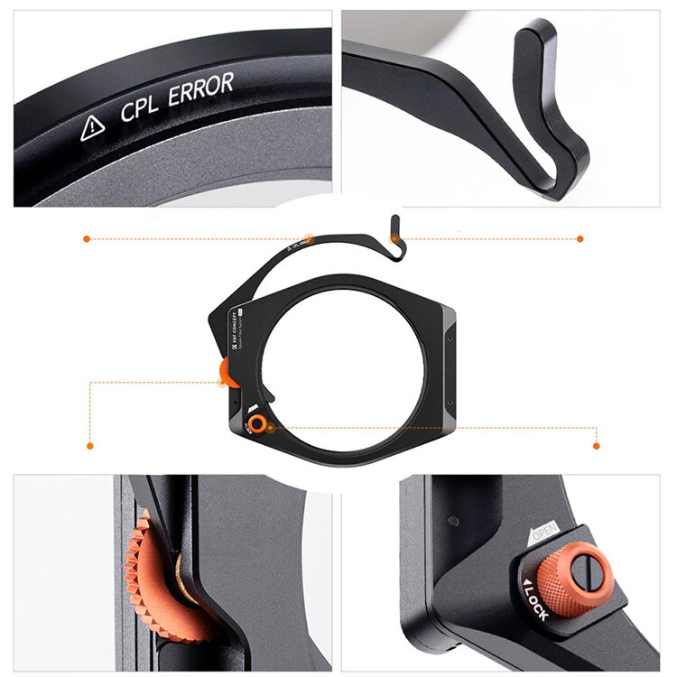 Система установки светофильтров K&F Concept Nano-X Pro Kit (CPL 95мм + Square ND8/64/1000) Система установки светофильтров K&F Concept Nano-X Pro Kit (CPL 95мм + Square ND8/64/1000)