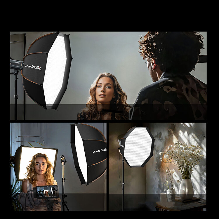 Софтбокс SmallRig LA-O90 Octagonal Софтбокс SmallRig LA-O90 Octagonal
