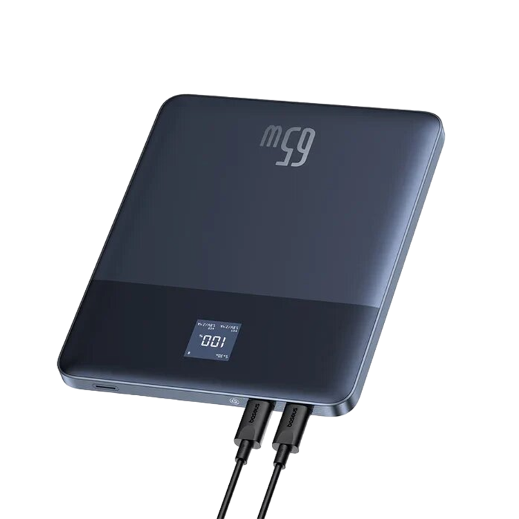 Внешний аккумулятор Baseus Blade2 Intelligent Edition 12000mAh 65W Синий Внешний аккумулятор Baseus Blade2 Intelligent Edition 12000mAh 65W Синий