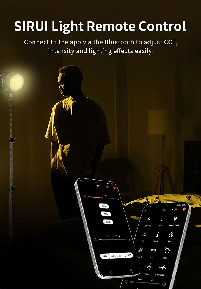 Осветитель Sirui C150X Осветитель Sirui C150X