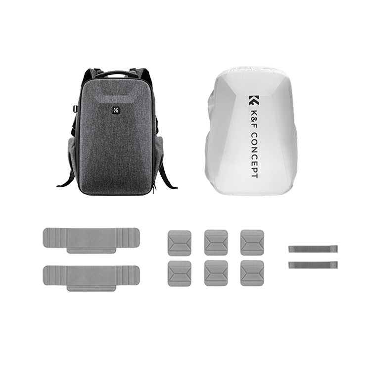 Рюкзак K&F Concept HardShell 22L Серый Рюкзак K&F Concept HardShell 22L Серый