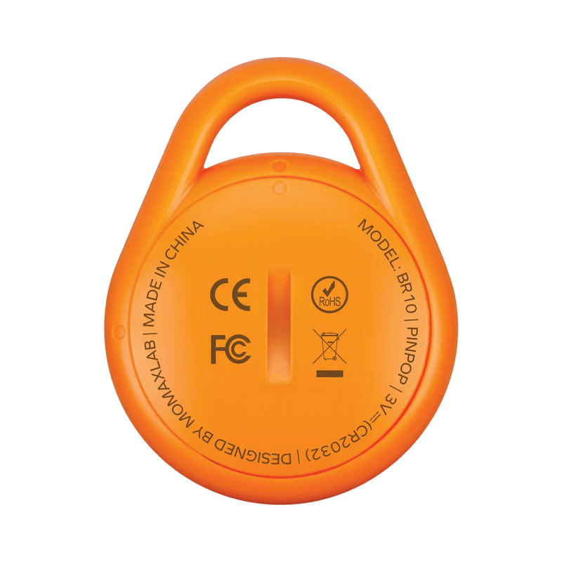 AirTag трекер Momax PINPOP Lite Оранжевый AirTag трекер Momax PINPOP Lite Оранжевый