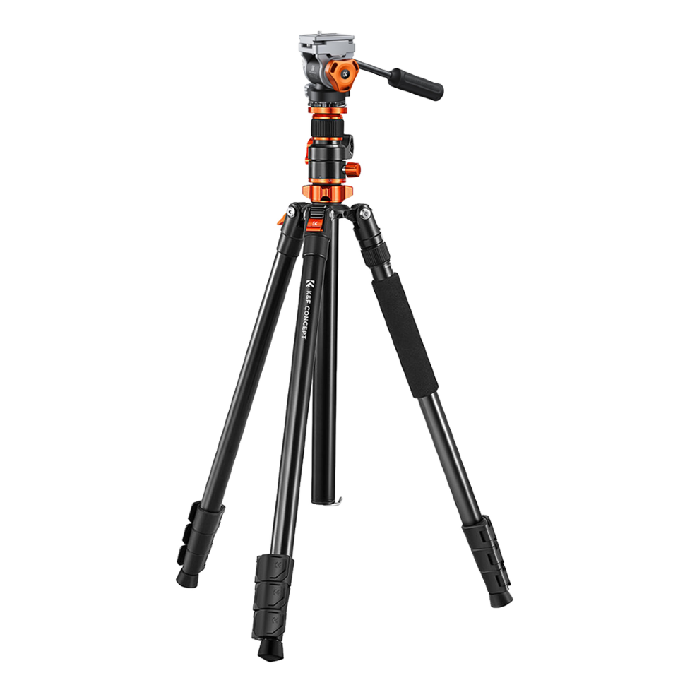 Штатив K&F Concept T254A7 с головой FH-03