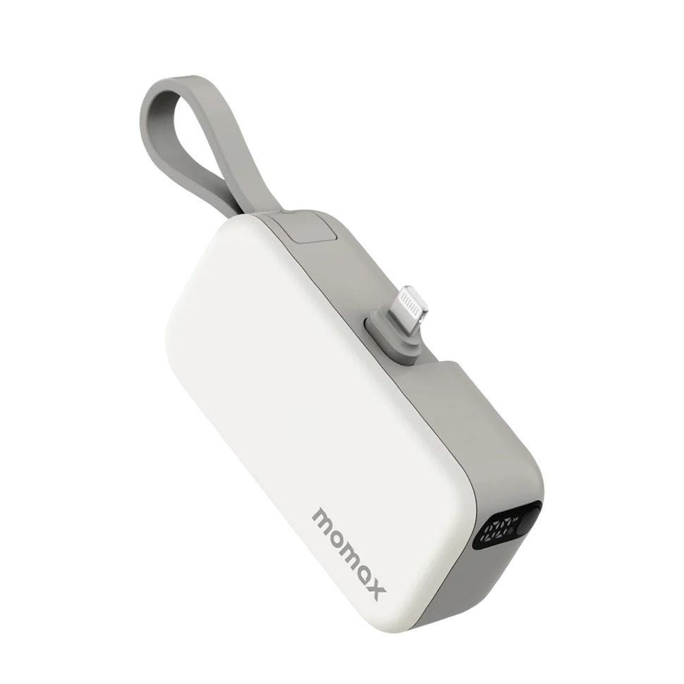 Внешний аккумулятор Momax 1-Power Mini 5000mAh Lightning Белый Внешний аккумулятор Momax 1-Power Mini 5000mAh Lightning Белый