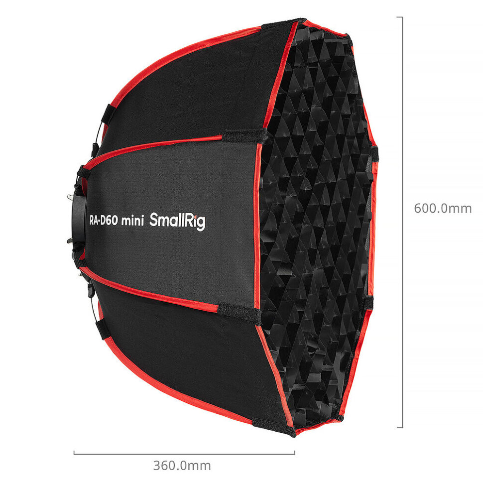 Софтобокс SmallRig RA-D60 mini для RC 60/100 Софтобокс SmallRig RA-D60 mini для RC 60/100