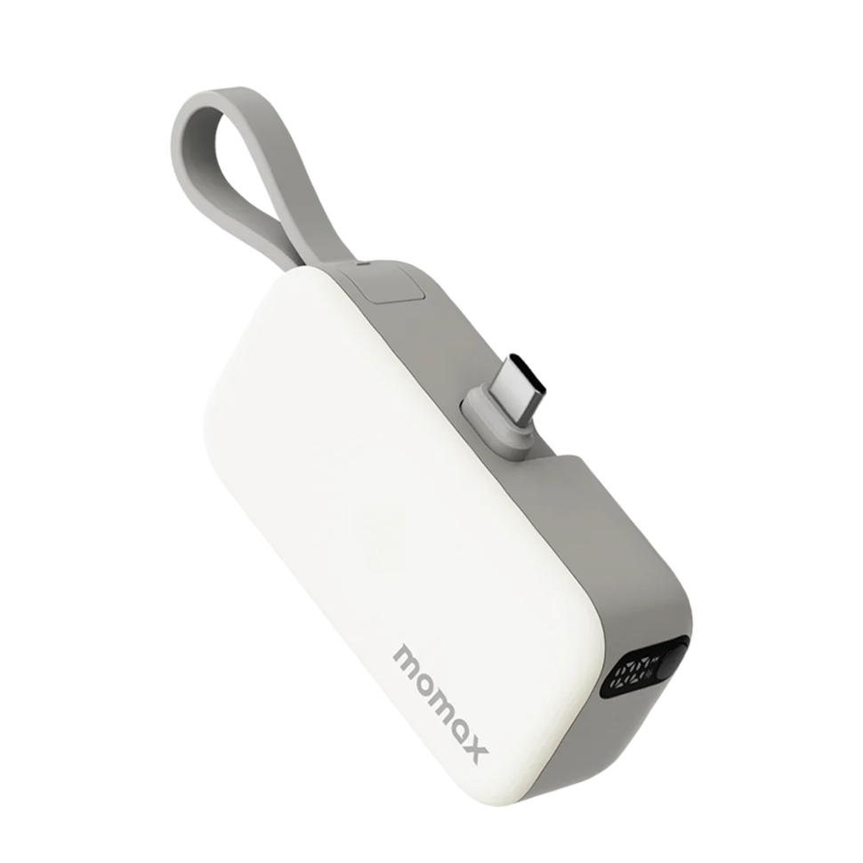 Внешний аккумулятор Momax 1-Power Mini 5000mAh Type-C Белый Внешний аккумулятор Momax 1-Power Mini 5000mAh Type-C Белый