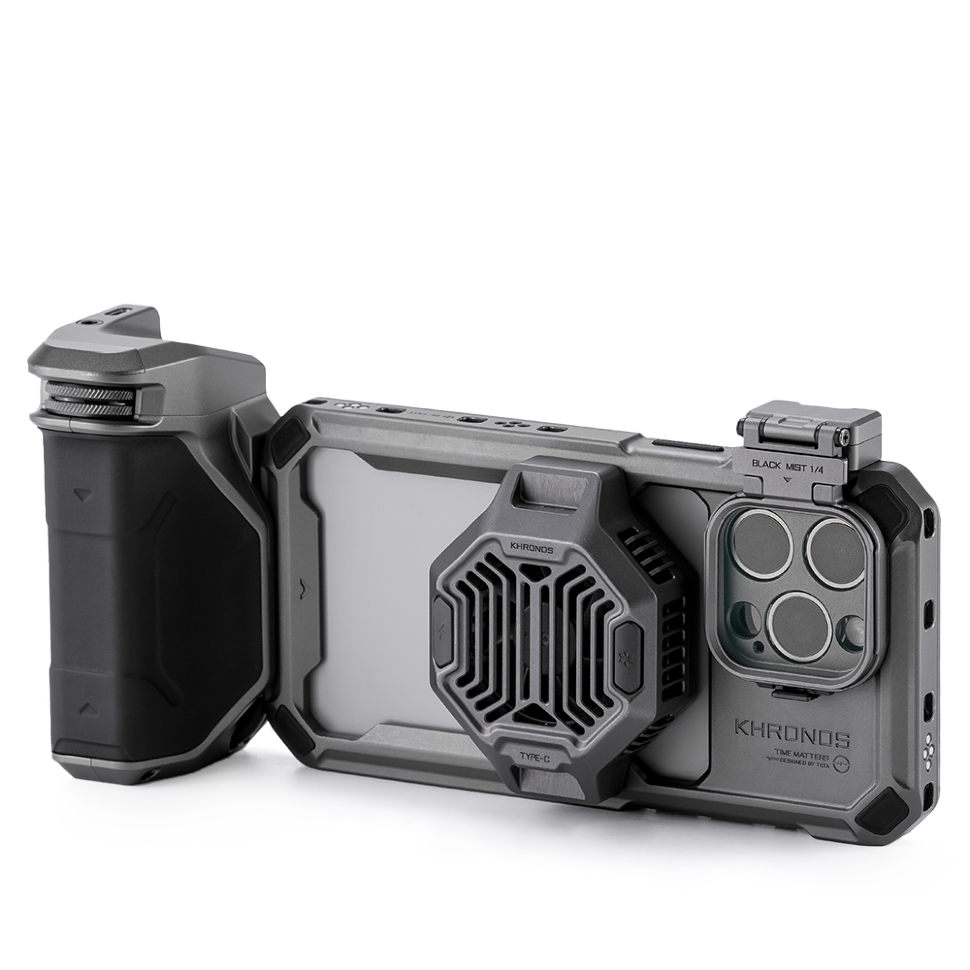 Чехол Tilta Khronos Advanced Kit для iPhone 15 Pro Серый