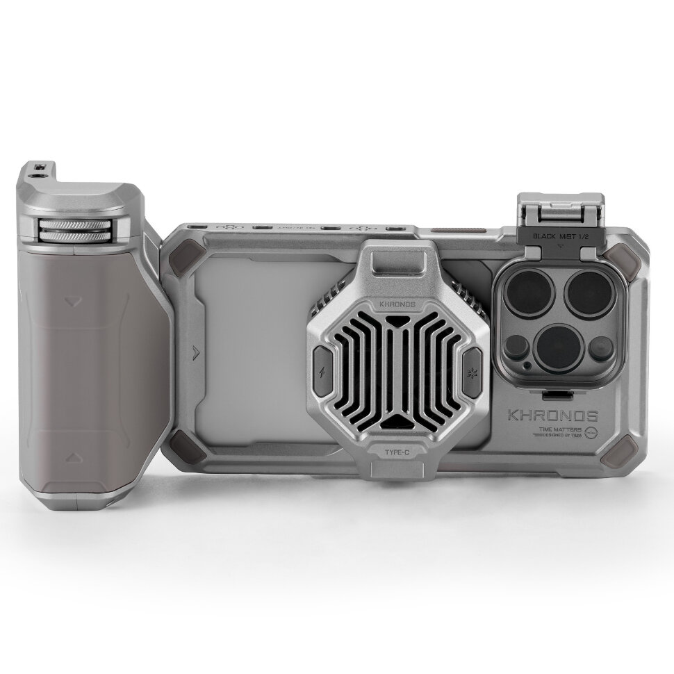 Чехол Tilta Khronos Advanced Kit для iPhone 15 Pro Max Серый Чехол Tilta Khronos Advanced Kit для iPhone 15 Pro Max Серый