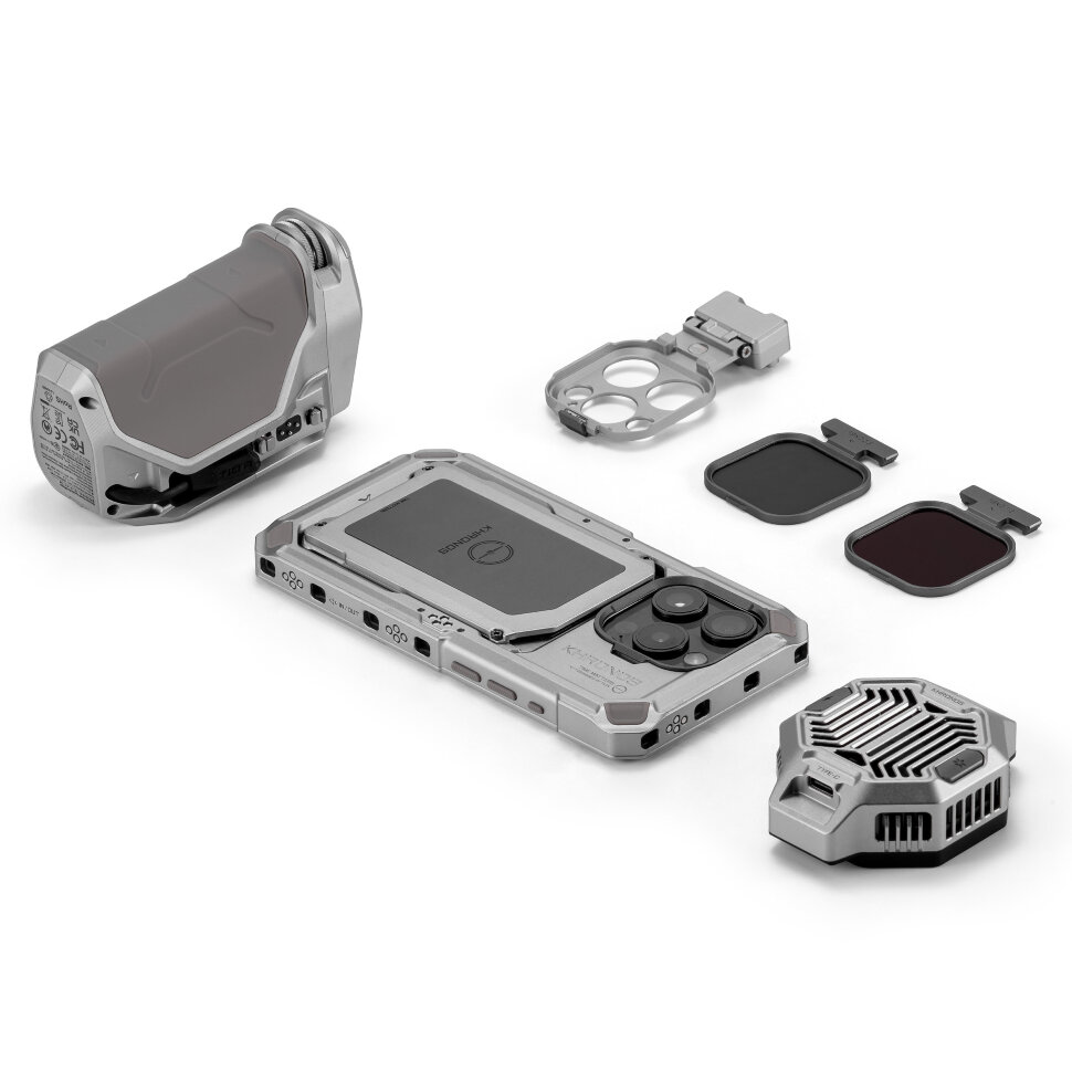 Чехол Tilta Khronos Advanced Kit для iPhone 15 Pro Max Серый Чехол Tilta Khronos Advanced Kit для iPhone 15 Pro Max Серый