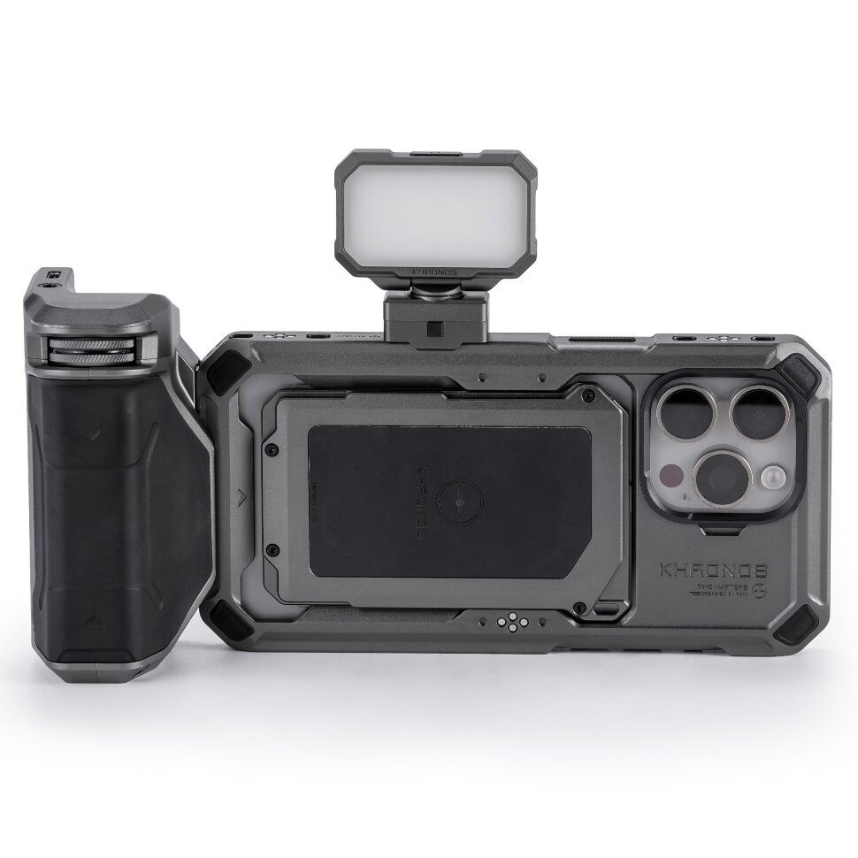 Чехол Tilta Khronos Basic Kit для iPhone 15 Pro Max Серый Чехол Tilta Khronos Basic Kit для iPhone 15 Pro Max Серый