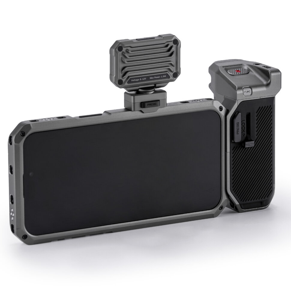 Чехол Tilta Khronos Basic Kit для iPhone 15 Pro Max Серый Чехол Tilta Khronos Basic Kit для iPhone 15 Pro Max Серый