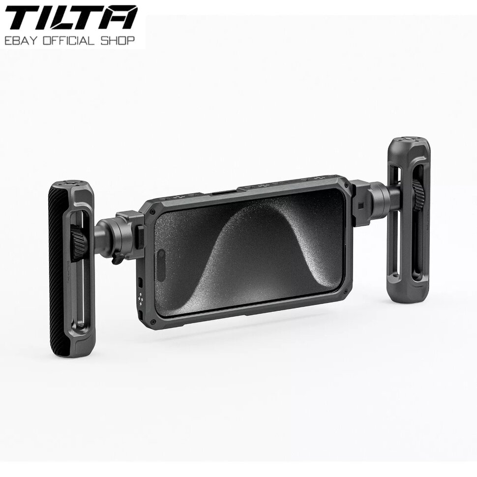 Чехол Tilta Khronos Lightweight Kit для iPhone 15 Pro Max Серый Чехол Tilta Khronos Lightweight Kit для iPhone 15 Pro Max Серый