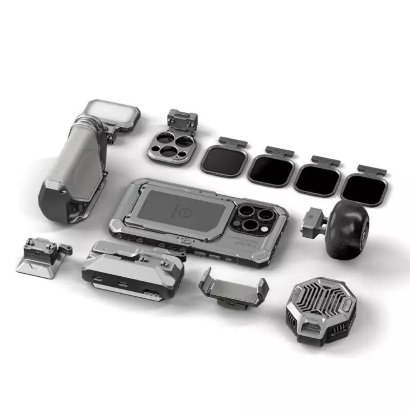 Чехол Tilta Khronos Ultimate Kit для iPhone 15 Pro Белый Чехол Tilta Khronos Ultimate Kit для iPhone 15 Pro Белый