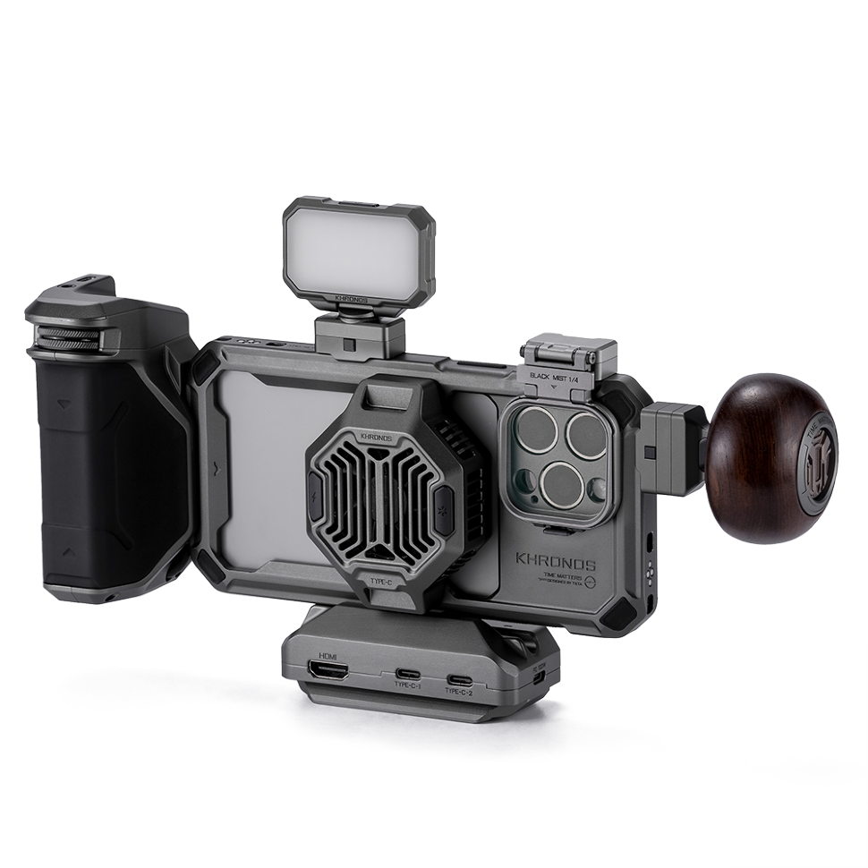 Чехол Tilta Khronos Ultimate Kit для iPhone 15 Pro Серый