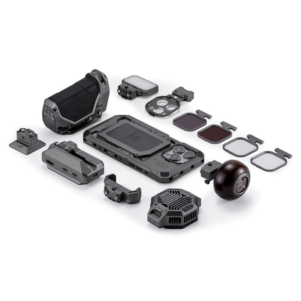 Чехол Tilta Khronos Ultimate Kit для iPhone 15 Pro Серый Чехол Tilta Khronos Ultimate Kit для iPhone 15 Pro Серый