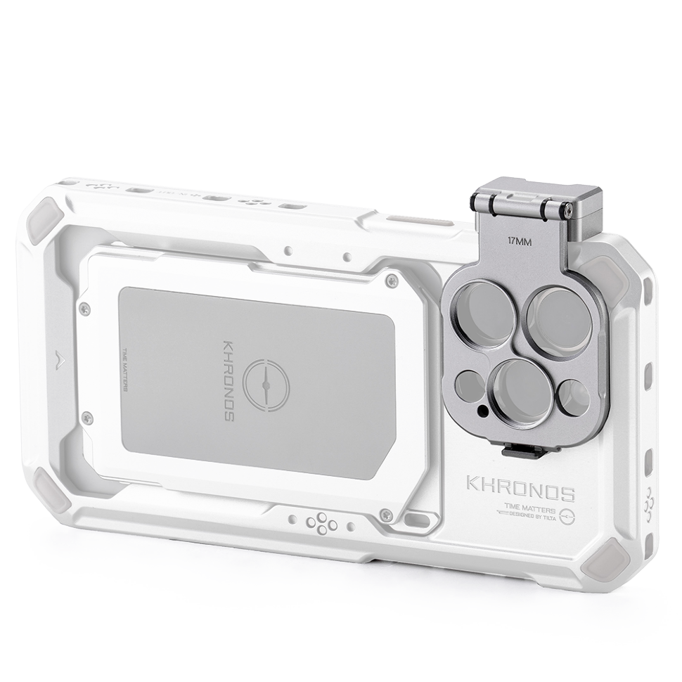 Адаптер Tilta Khronos Lens Adapter для объектива 17мм для iPhone 15 Pro/Pro Max Белый Адаптер Tilta Khronos Lens Adapter для объектива 17мм для iPhone 15 Pro/Pro Max Белый