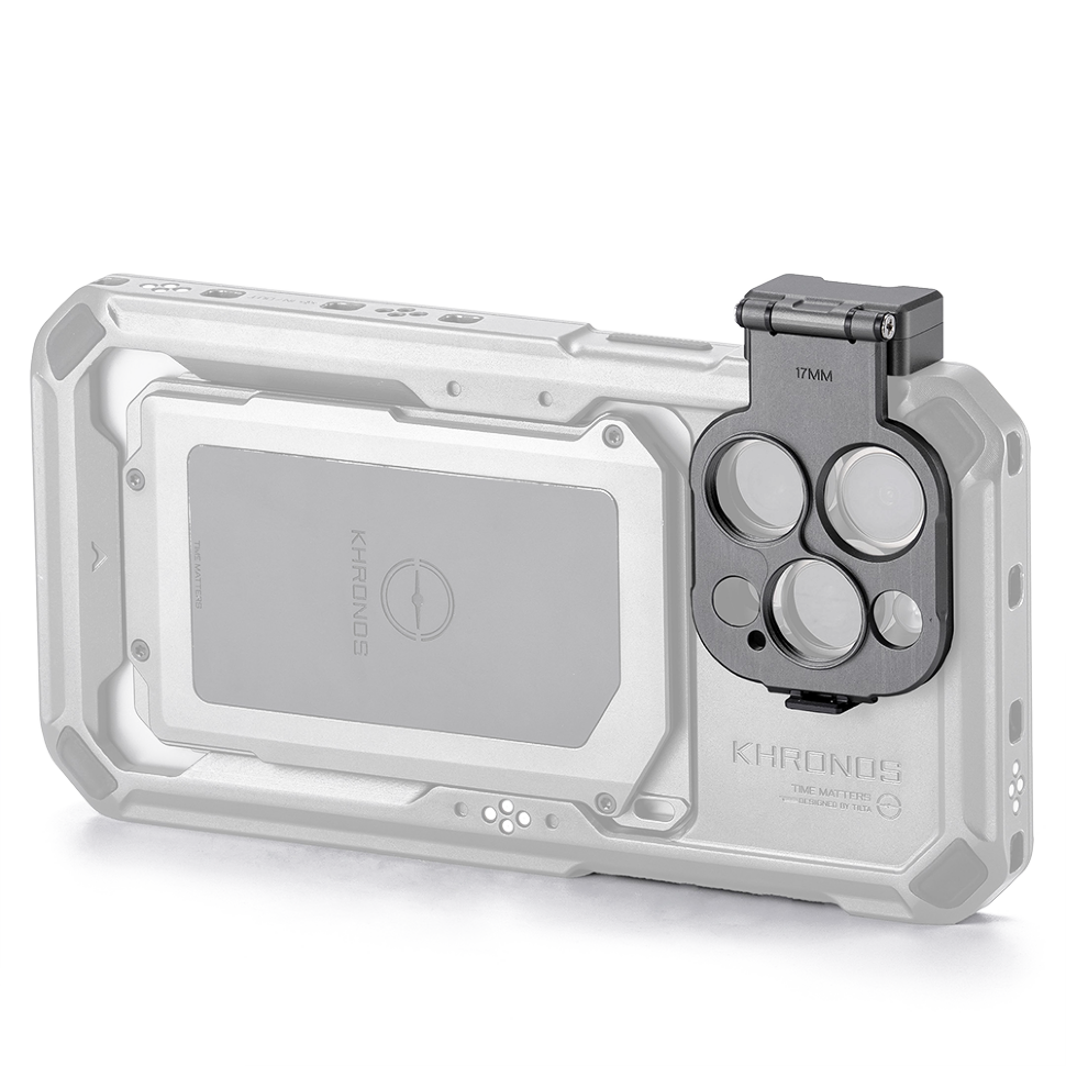 Адаптер Tilta Khronos Lens Adapter для объектива 17мм для iPhone 15 Pro/Pro Max Серый Адаптер Tilta Khronos Lens Adapter для объектива 17мм для iPhone 15 Pro/Pro Max Серый