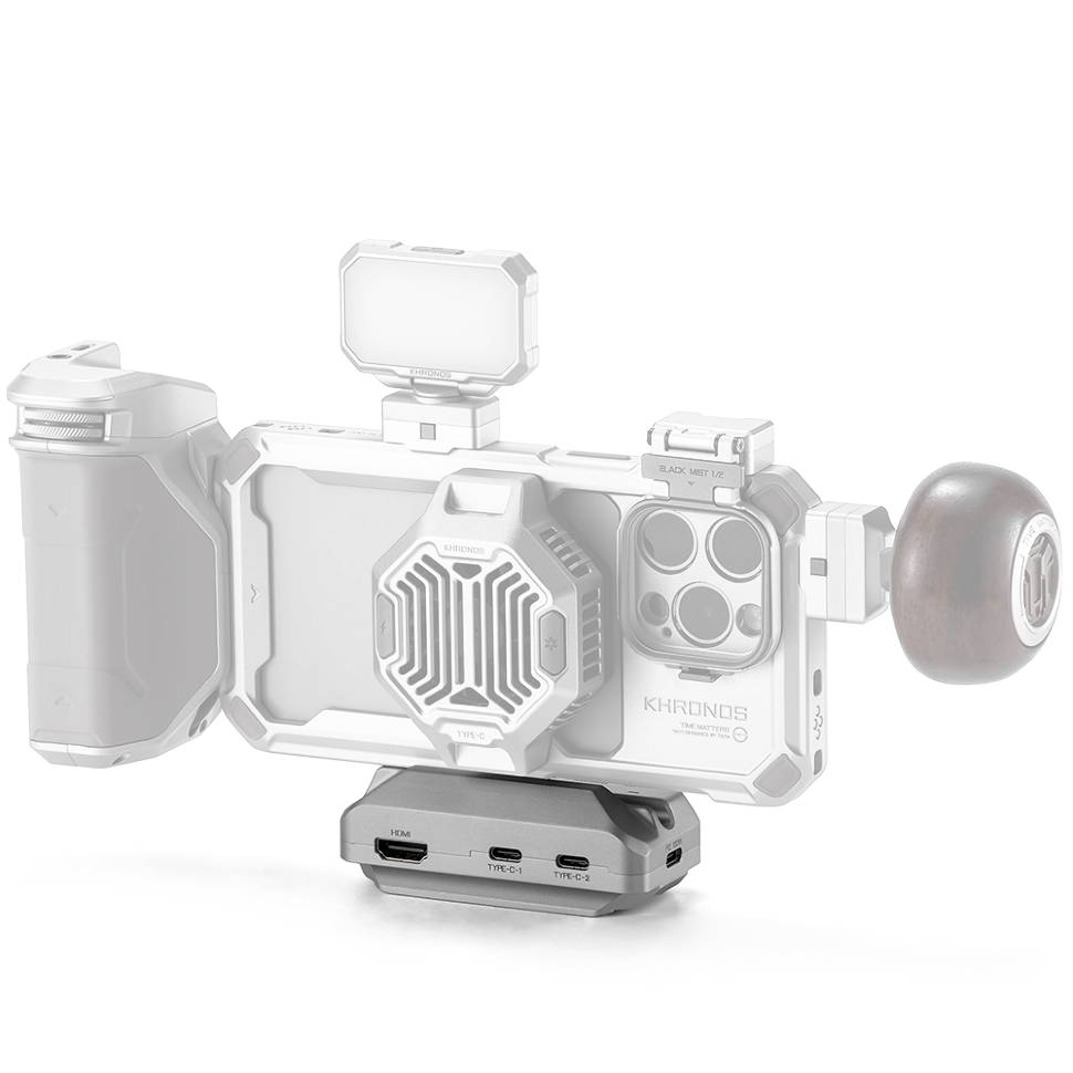 Хаб Tilta Khronos Quick Release USB-C Hub Белый Хаб Tilta Khronos Quick Release USB-C Hub Белый