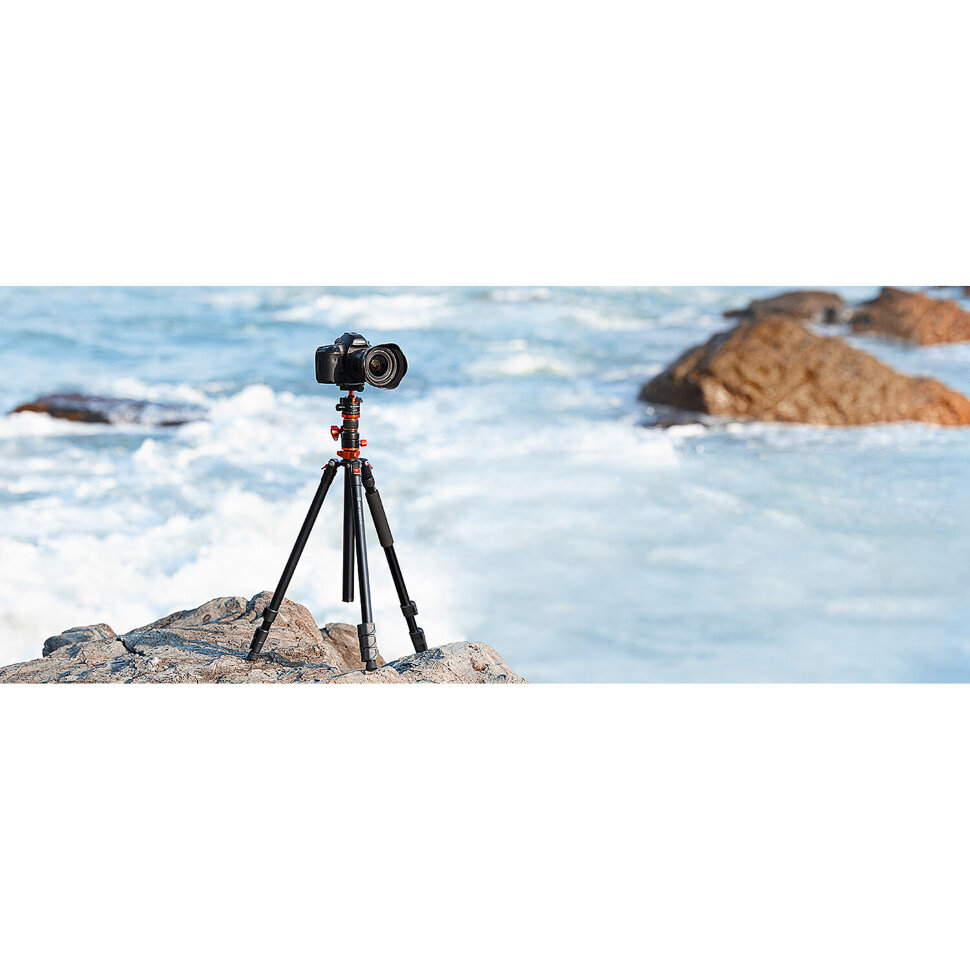 Штатив K&F Concept T254A7 с головой BH-28L Штатив K&F Concept T254A7 с головой BH-28L