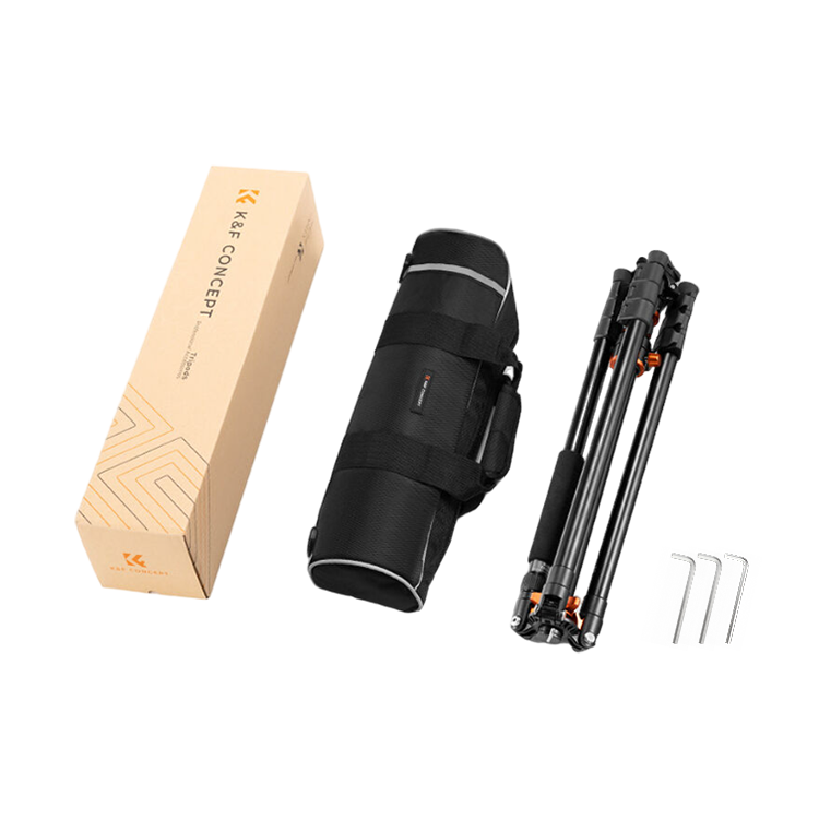 Штатив K&F Concept T254A7 с головой BH-28L Штатив K&F Concept T254A7 с головой BH-28L