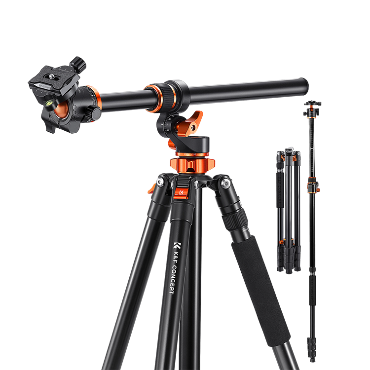 Штатив K&F Concept T254A7 с головой BH-28L Штатив K&F Concept T254A7 с головой BH-28L