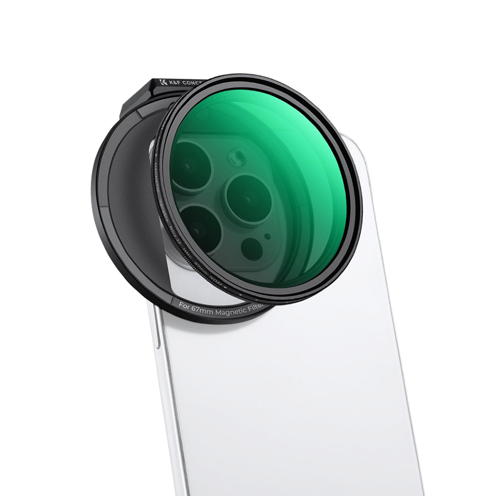 Светофильтр K&F Concept Nano-X Magnetic VND 1-5 stop 67мм
