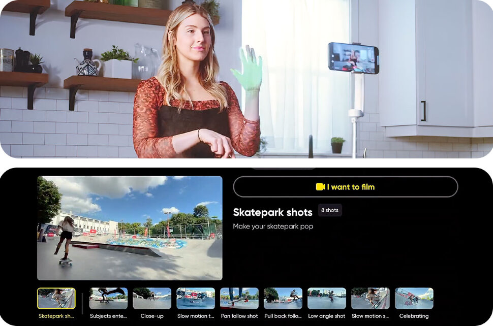 Стабилизатор Insta360 Flow Standalone Белый Стабилизатор Insta360 Flow Standalone Белый
