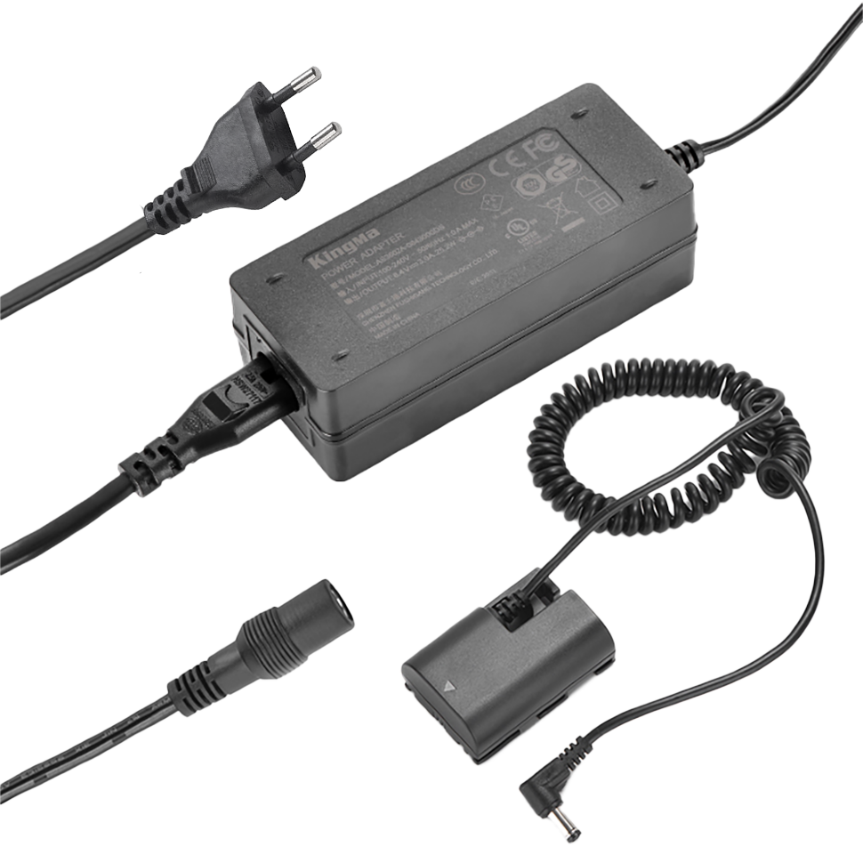 Система питания KingMa LP-E6 + EU plug Система питания KingMa LP-E6 + EU plug