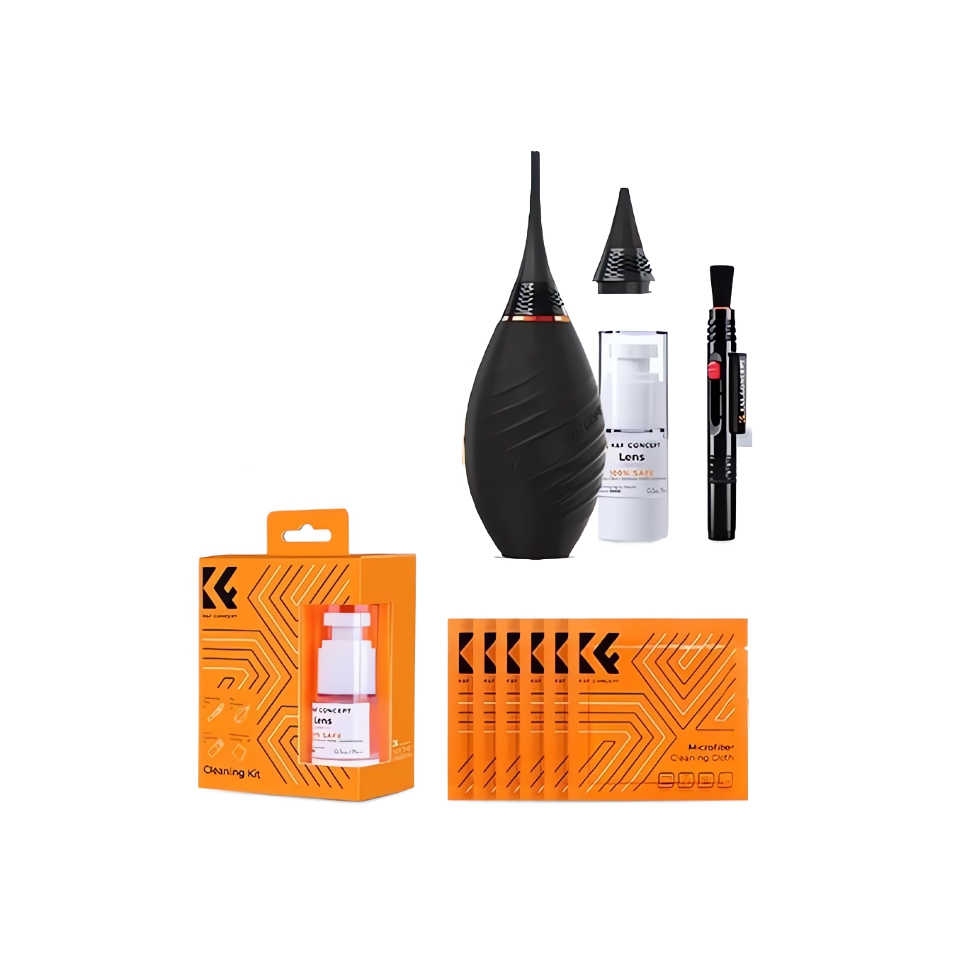 Набор для чистки оптики K&F Concept Cleaning kit 9-in-1 Набор для чистки оптики K&F Concept Cleaning kit 9-in-1