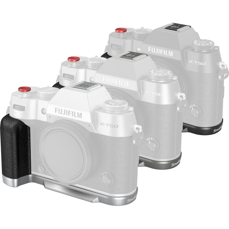 Площадка с рукояткой SmallRig Silicone для Fujifilm X-T50 Серебро Площадка с рукояткой SmallRig Silicone для Fujifilm X-T50 Серебро