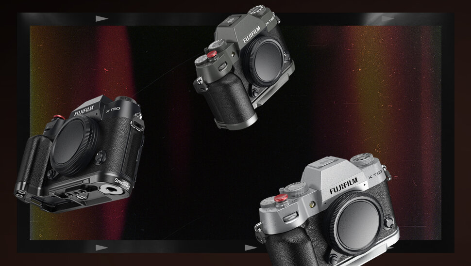 Площадка с рукояткой SmallRig Silicone для Fujifilm X-T50 Серебро Площадка с рукояткой SmallRig Silicone для Fujifilm X-T50 Серебро