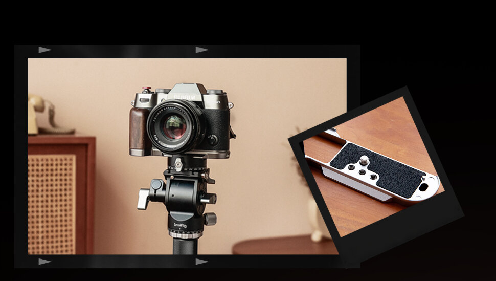 Площадка с рукояткой SmallRig Silicone для Fujifilm X-T50 Серебро Площадка с рукояткой SmallRig Silicone для Fujifilm X-T50 Серебро