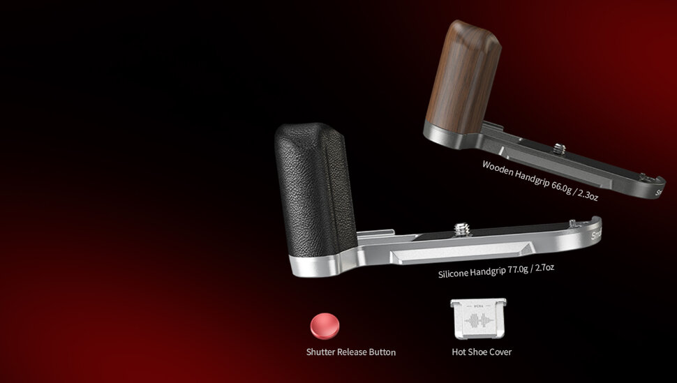 Площадка с рукояткой SmallRig Silicone для Fujifilm X-T50 Серебро Площадка с рукояткой SmallRig Silicone для Fujifilm X-T50 Серебро