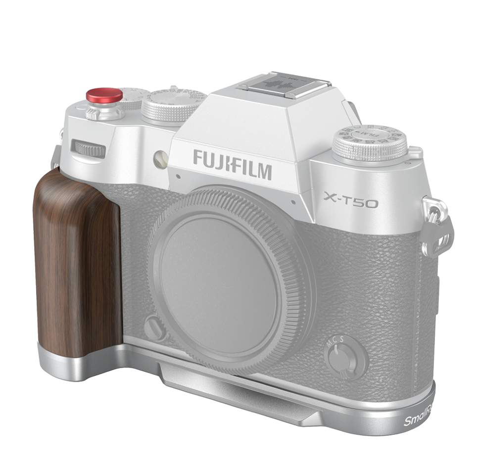 Площадка с рукояткой SmallRig Wooden для Fujifilm X-T50 Серебро Площадка с рукояткой SmallRig Wooden для Fujifilm X-T50 Серебро