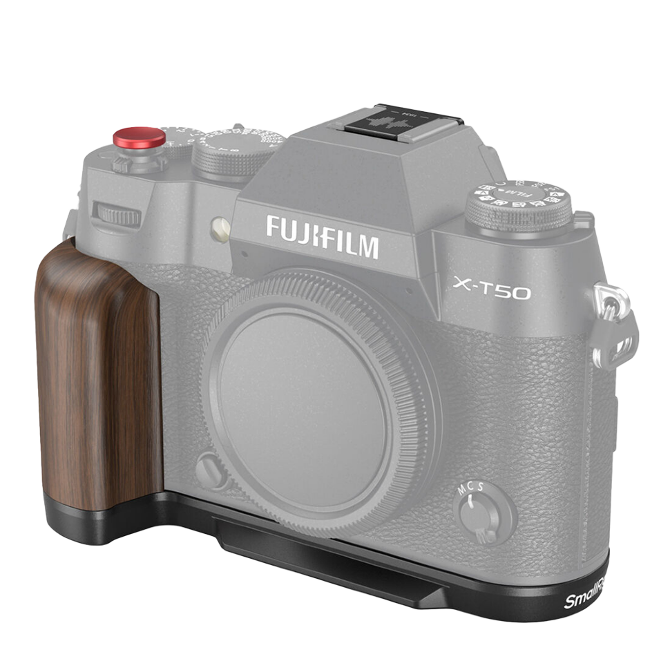 Площадка с рукояткой SmallRig Wooden для Fujifilm X-T50 Чёрная Площадка с рукояткой SmallRig Wooden для Fujifilm X-T50 Чёрная