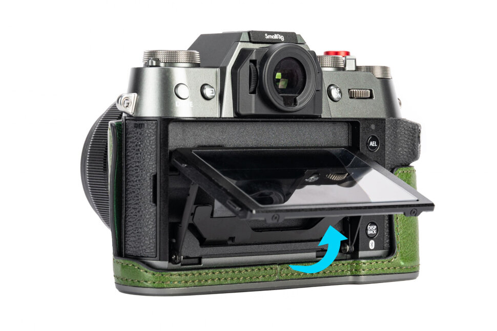 Чехол SmallRig Leather Half Case Kit для Fujifilm X-T50 Зелёный Чехол SmallRig Leather Half Case Kit для Fujifilm X-T50 Зелёный