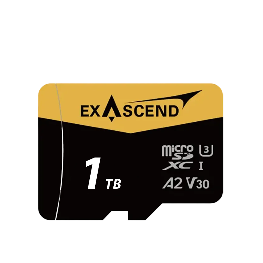 Карта памяти Exascend Catalyst UHS-I microSD V30 1TB + адаптер SD