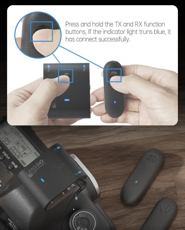 Радиосистема LensGo 318C II Черная Радиосистема LensGo 318C II Черная