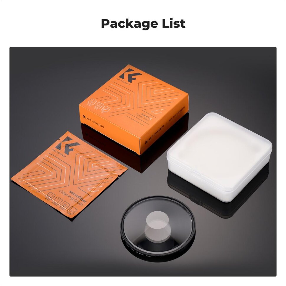 Светофильтр K&F Concept Nano-B Spiral Halo 58мм Светофильтр K&F Concept Nano-B Spiral Halo 58мм