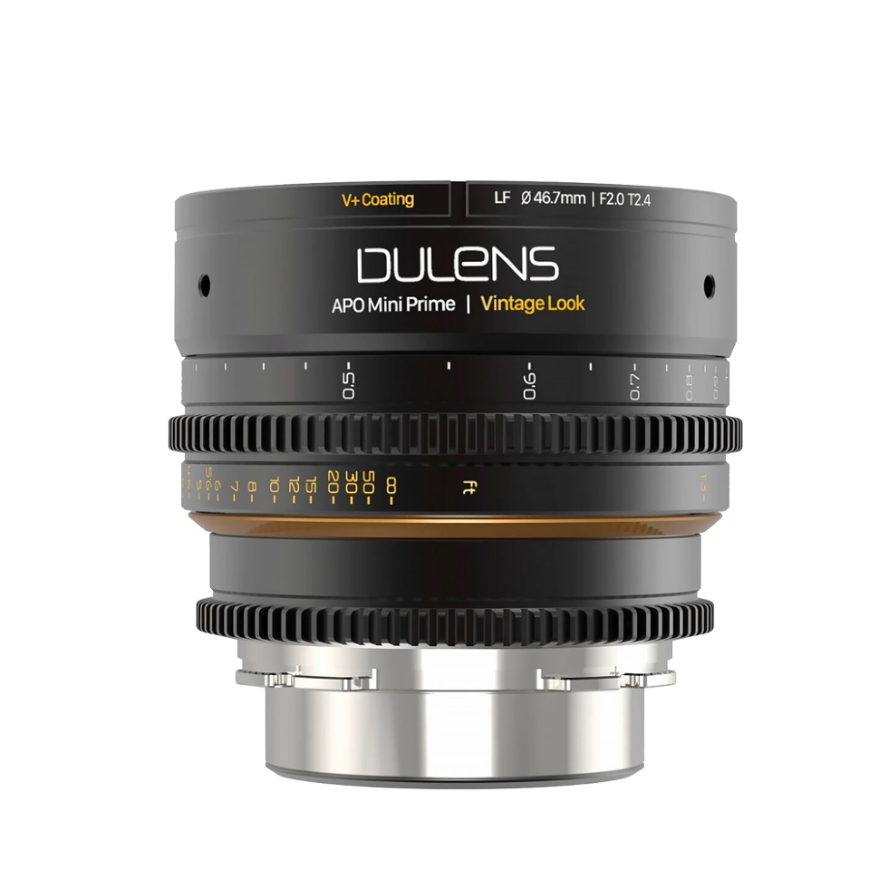 Объектив Dulens APO Mini Prime 21mm T2.6 PL-mount Чёрный Объектив Dulens APO Mini Prime 21mm T2.6 PL-mount Чёрный