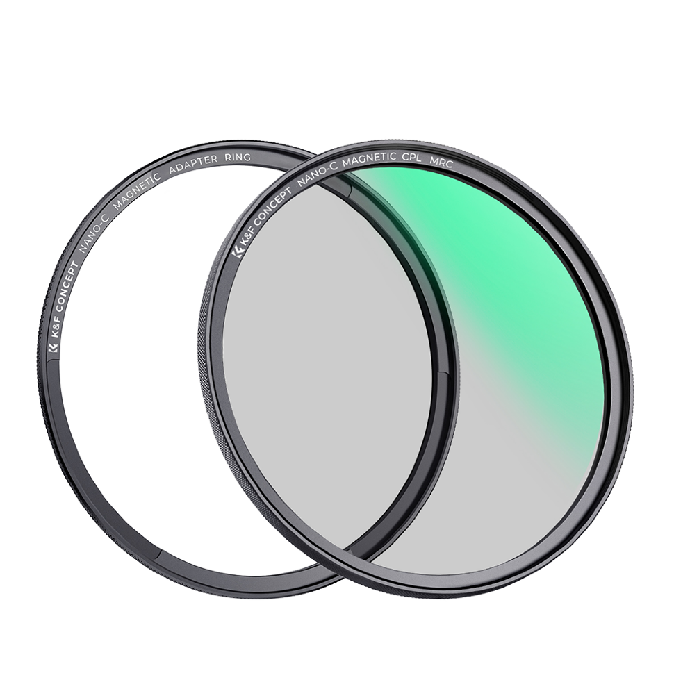 Светофильтр K&F Concept Nano-C Magnetic HMC CPL 82мм