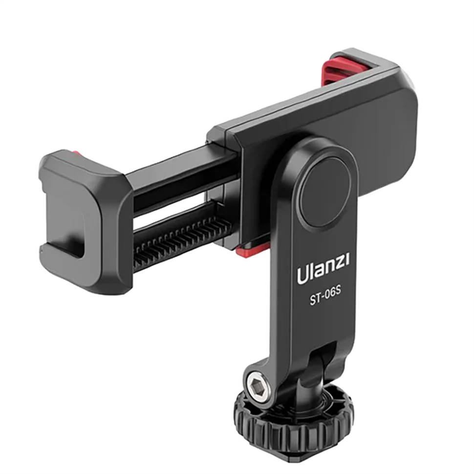 Держатель смартфона Ulanzi ST-06S Чёрный Держатель смартфона Ulanzi ST-06S Чёрный