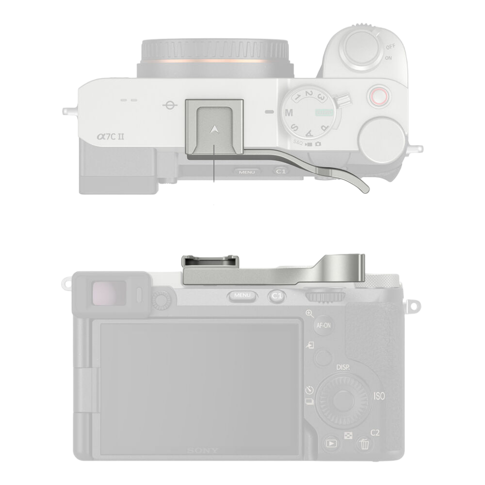 Упор для большого пальца SmallRig 4818 Thumb Grip для Sony A7CII/A7CR/A7C Серебро Упор для большого пальца SmallRig 4818 Thumb Grip для Sony A7CII/A7CR/A7C Серебро