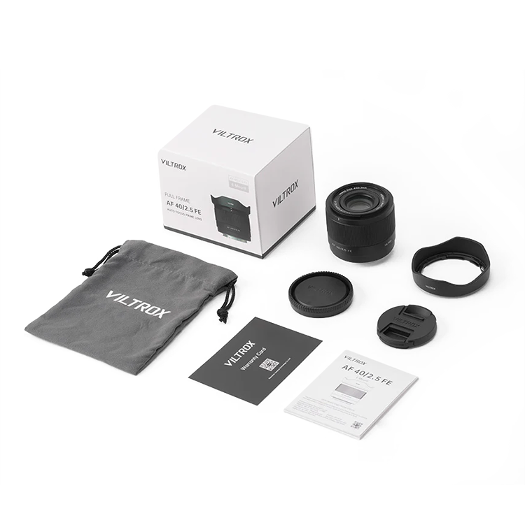 Объектив Viltrox Air AF 40mm F2.5 E-mount Объектив Viltrox Air AF 40mm F2.5 E-mount